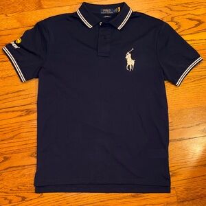 Polo by Ralph Lauren Navy Polo with White Pony